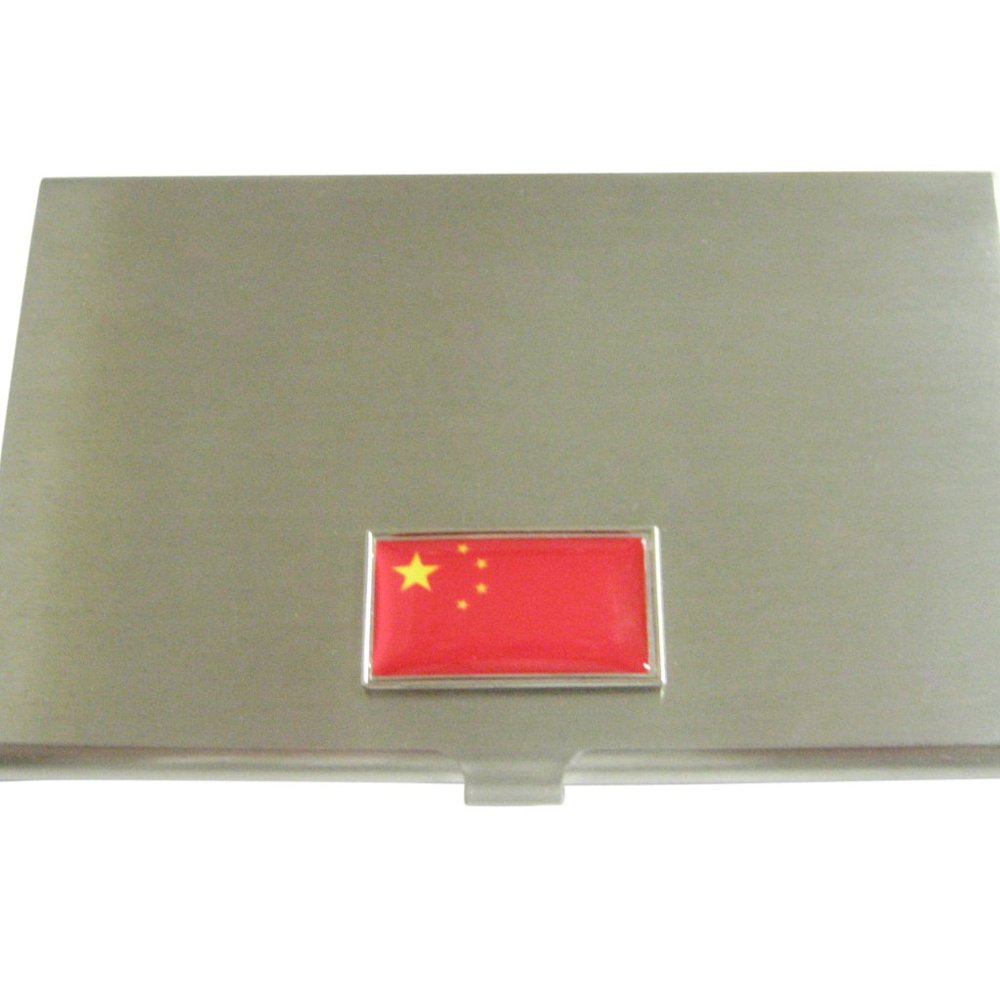 China Flag Pendant Business Card Holder